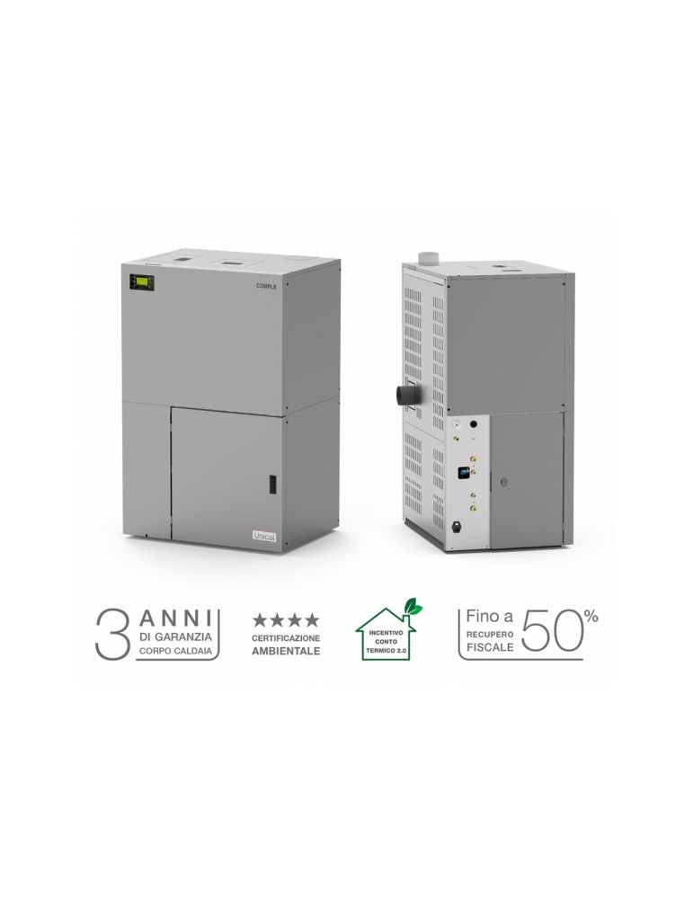 Centrală termică pe peleți Unical Comple 24kW
