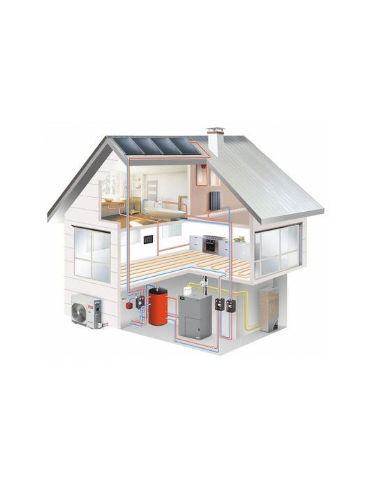 Unical PELLEXIA 34 kW Pellet Boiler - High Efficiency Residential Heating System