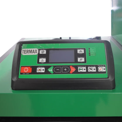 Centrala mixta lemn/pelet Termax 60 kW, 400 mp, volum manta apa 150 litri, diametru cos fum Ø180 mm