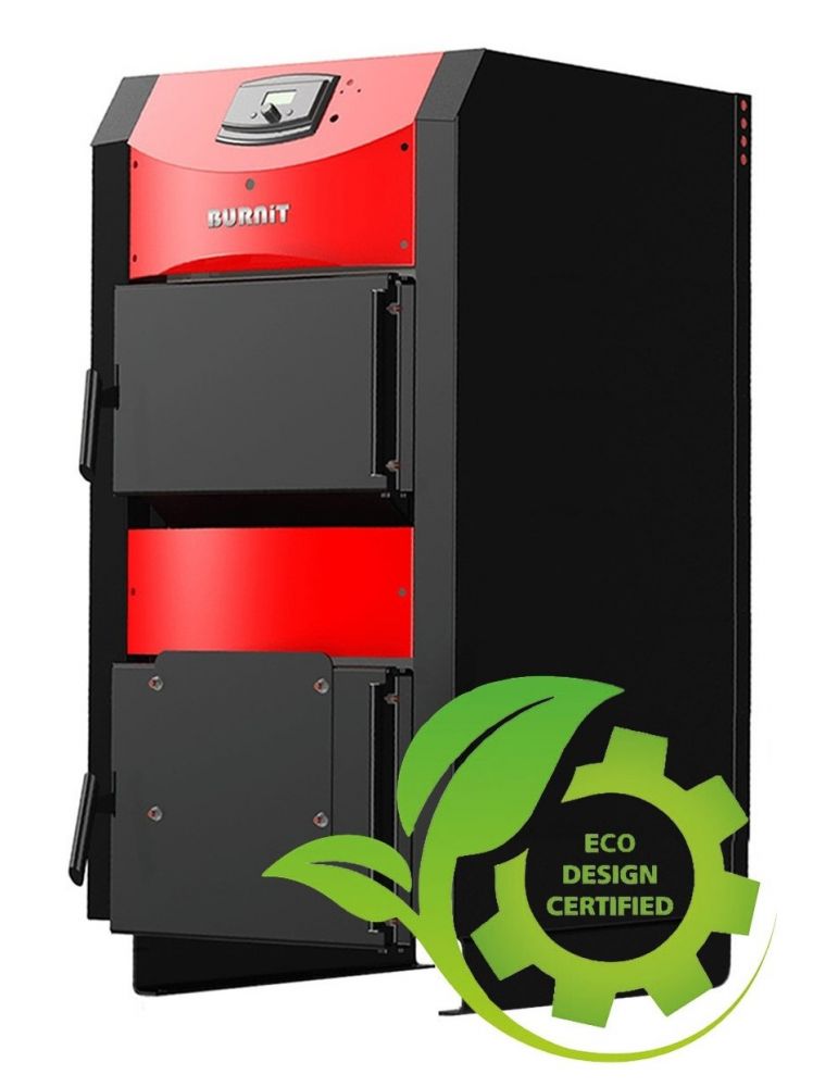 Sunsystem Burnit NWB PRIME 90 kW Solid Fuel Boiler for Central Heating