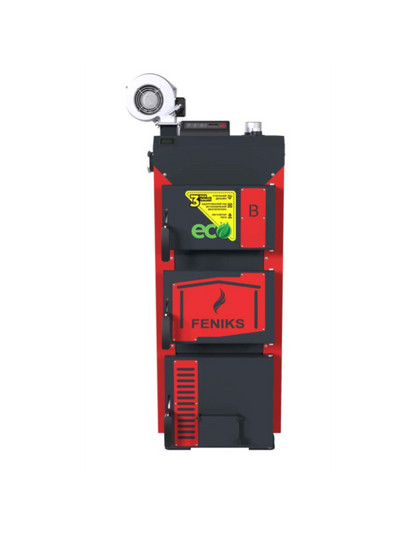 Feniks B 30 kW - Centrală pe lemne cu ventilator și automatizare