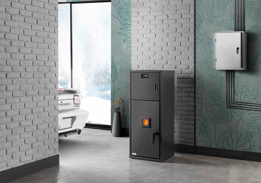 Centrală pe peleți TEBA TP-40 Pellet Boiler, 40 kW
