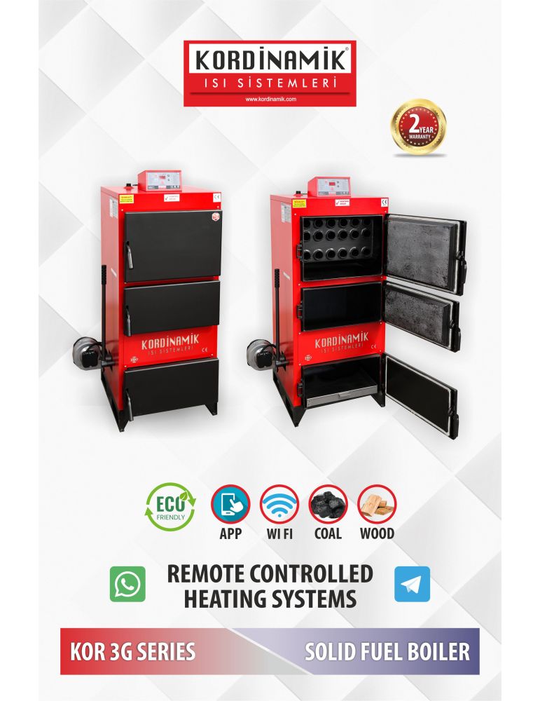 Centrală termică pe lemne Calvin KOR 3G 160 - 186 kW