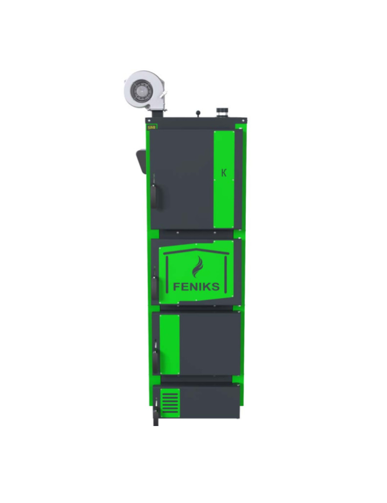 Feniks Premium 12 kW - centrală termică pe lemne, cărbune, bricheți