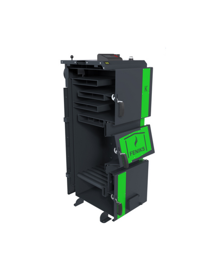 Feniks Premium 12 kW - centrală termică pe lemne, cărbune, bricheți