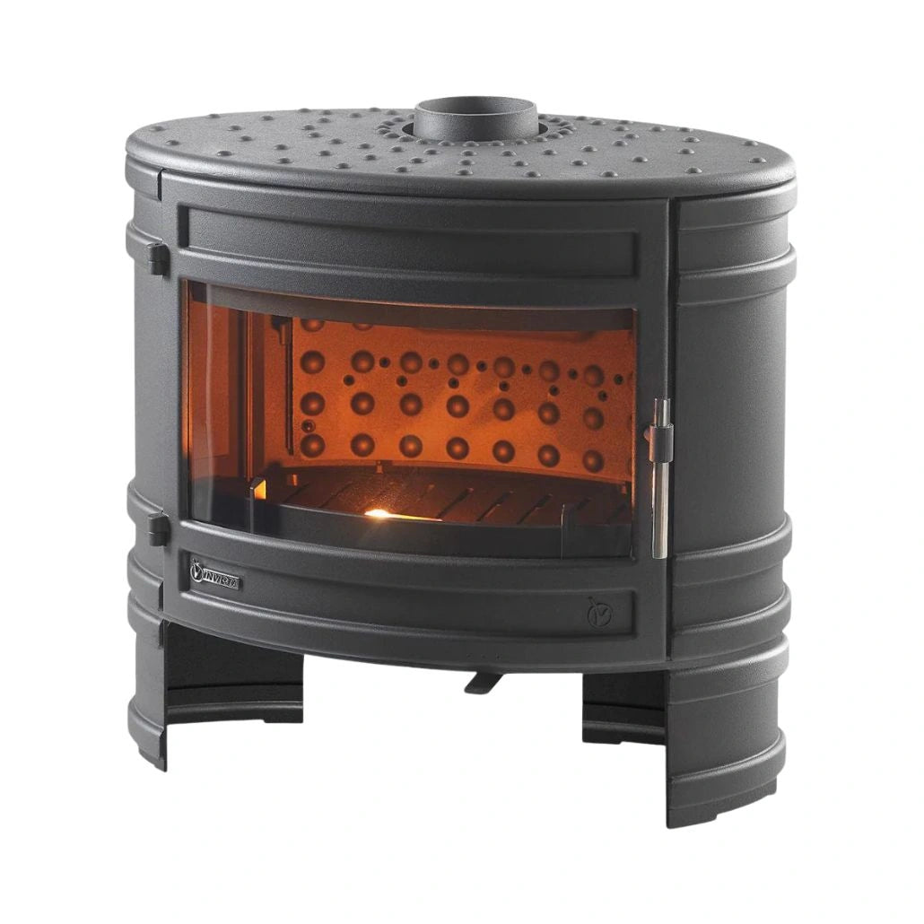 Soba de volum Angor, putere mare 12-18kW, complet fonta