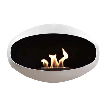 Carcasă de schimb Albă pentru șemineu Aeris/Pedestal - Design Modern