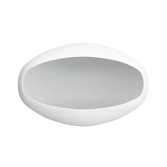 Carcasă de schimb Albă pentru șemineu Aeris/Pedestal - Design Modern