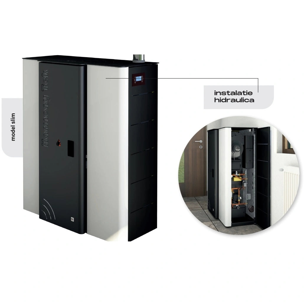 Centrala peleti TFT HARMONY TEK 24 - 25.6kw autocuratare & WI-FI