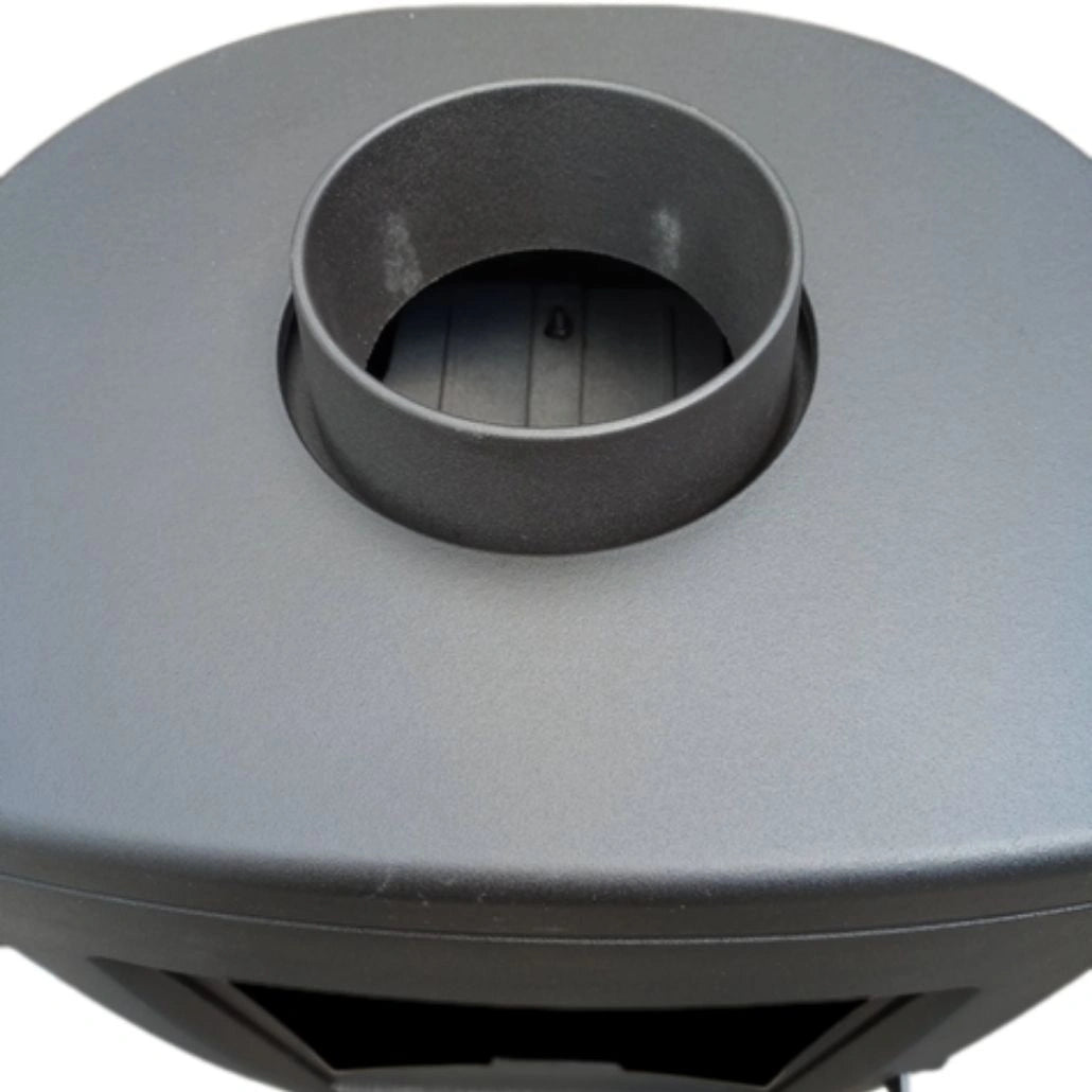 Sobă de fontă ARIA Gri - 8-11kW, eficiență A+