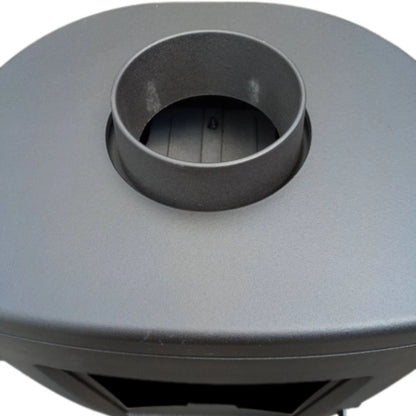 Sobă de fontă ARIA Gri - 8-11kW, eficiență A+