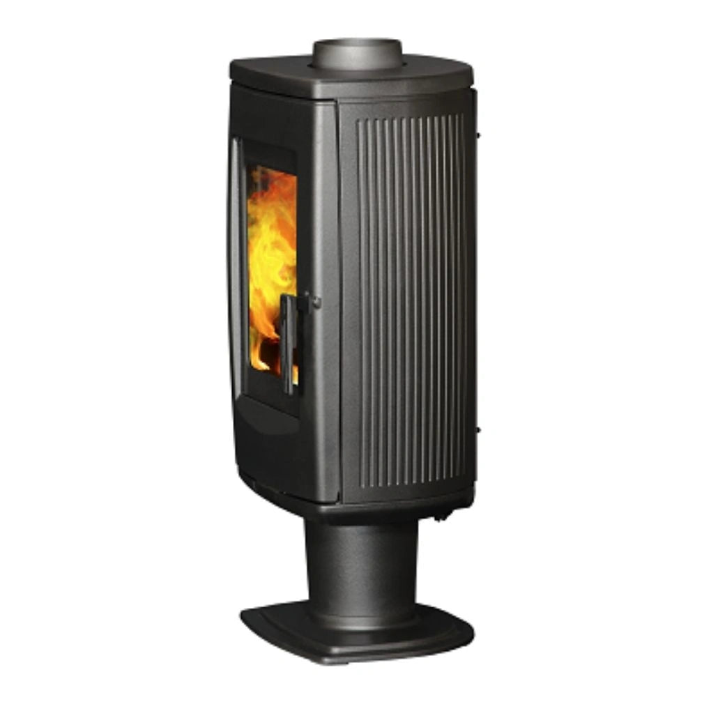 Sobă de fontă ARIA Gri - 8-11kW, eficiență A+