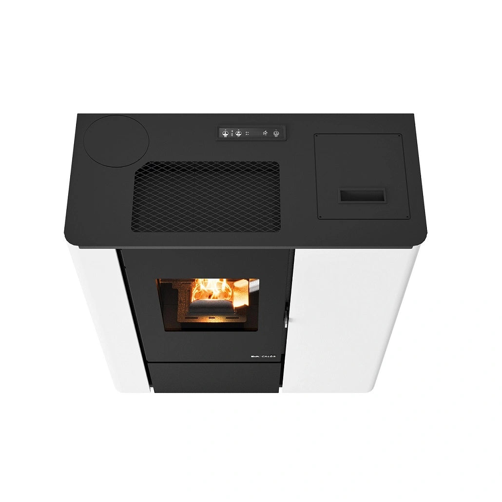 SOBA PELETI VALE SLIM 3-8 kw - ROSU