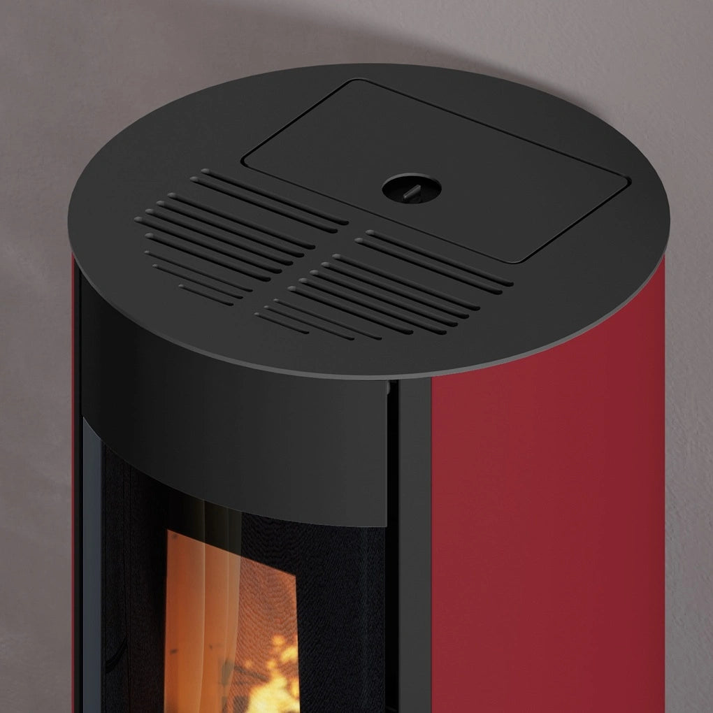 SOBA PELETI 3.8-11.1 KW TONDA NEGRU - CONVECTIE NATURALA