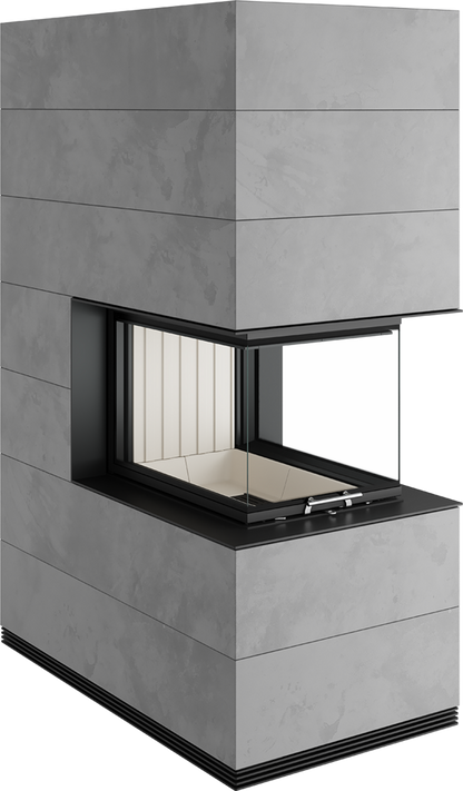Semineu modular SIM Arte U-70h 1/3 Spartherm