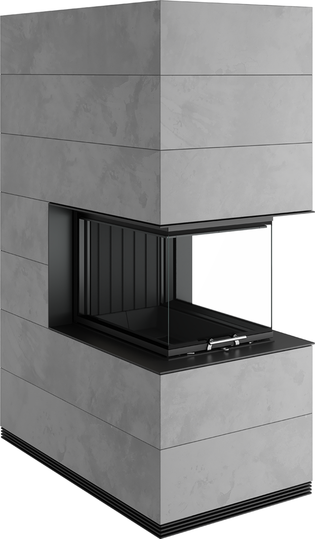 Semineu modular SIM Arte U-70h 1/3 Spartherm