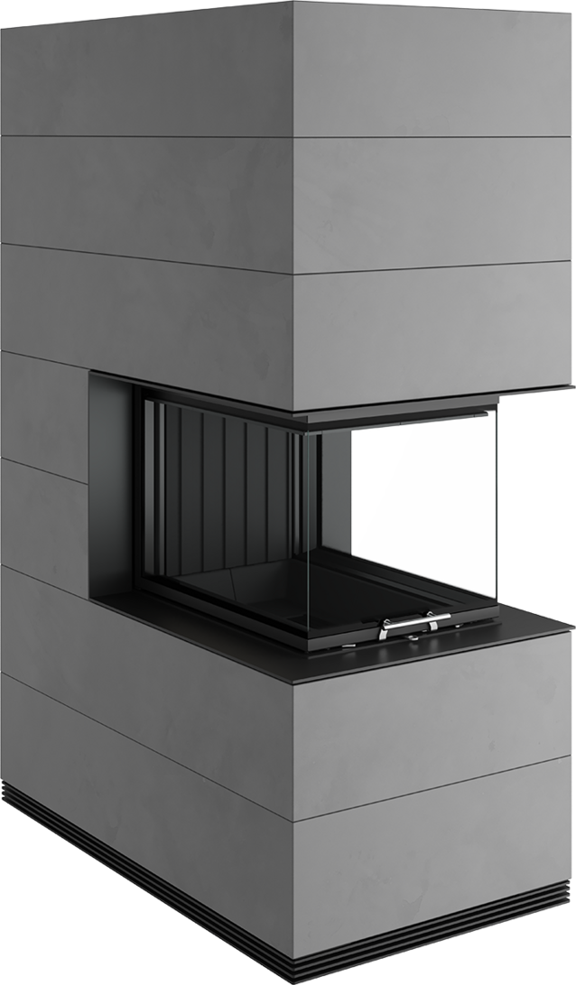 Semineu modular SIM Arte U-70h 1/3 Spartherm