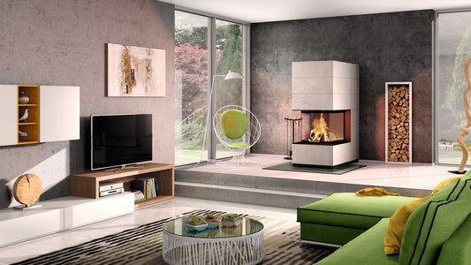 Semineu modular SIM Arte U-70h 3/3 Spartherm