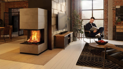 Șemineu Modular SIM Arte 3RL-60h 1/3 - Design Elegant din Beton Aparent