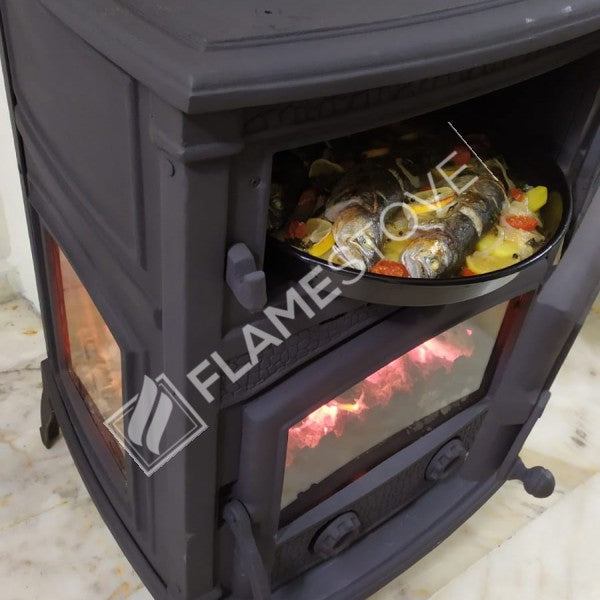 Șemineu Majestic Sirius FS-011: 18.21 kW, 3 Cuptoare, Sticlă Schott Robax, Eficiență Maximă