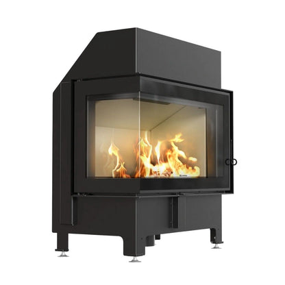 Șemineu Malmo 10.5 kW - Sticlă pe Stânga