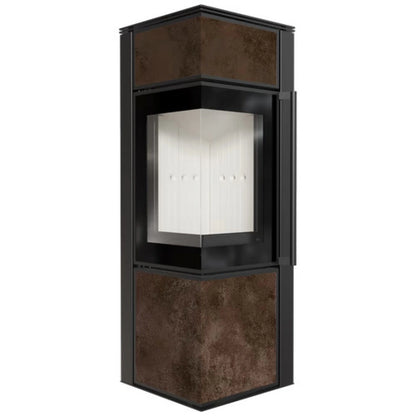 Soba Tora S 8-11kW OXIDE MORO - cuarz sinterizat