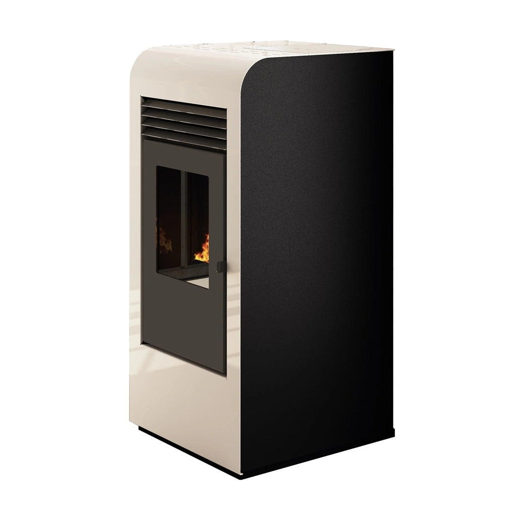 SOBA PE PELETI 2.5-9.5 KW - GIADA SNOW
