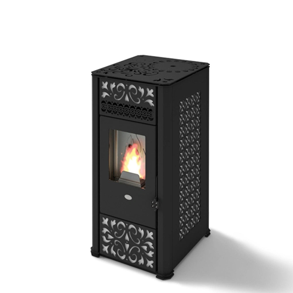 SOBA PELETI 2.5-9.5 KW - LUCILLA BIANCO