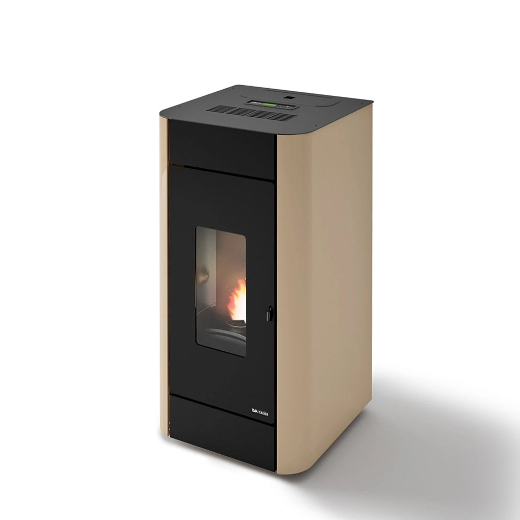 TERMOSEMINEU PE PELETI LISA 2.9-11.4 KW - CREM