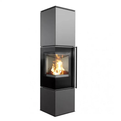 Soba otel Ren L 7kW - sticla stanga samota alba