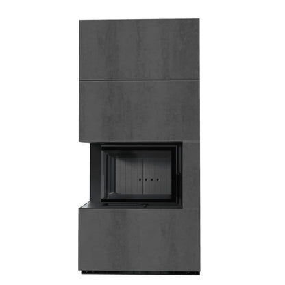 Flotek BOX 8 kW SAVOIA ANTRANCITE Sticla Stanga - Samota Neagra