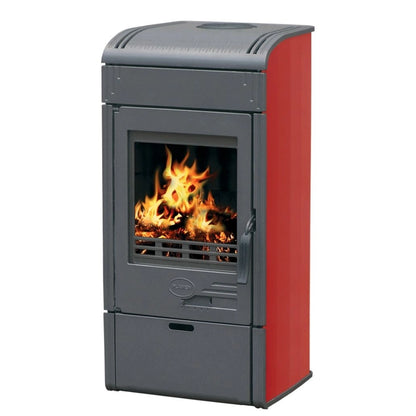 Soba de fonta VESTA Rosu - 9 kW