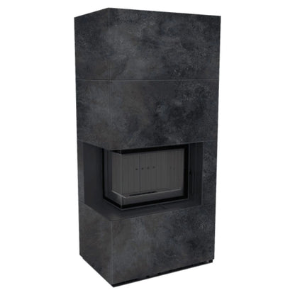 Flotek BOX 8 kW OSSIDO NERO Sticla Stanga - Samota Neagra