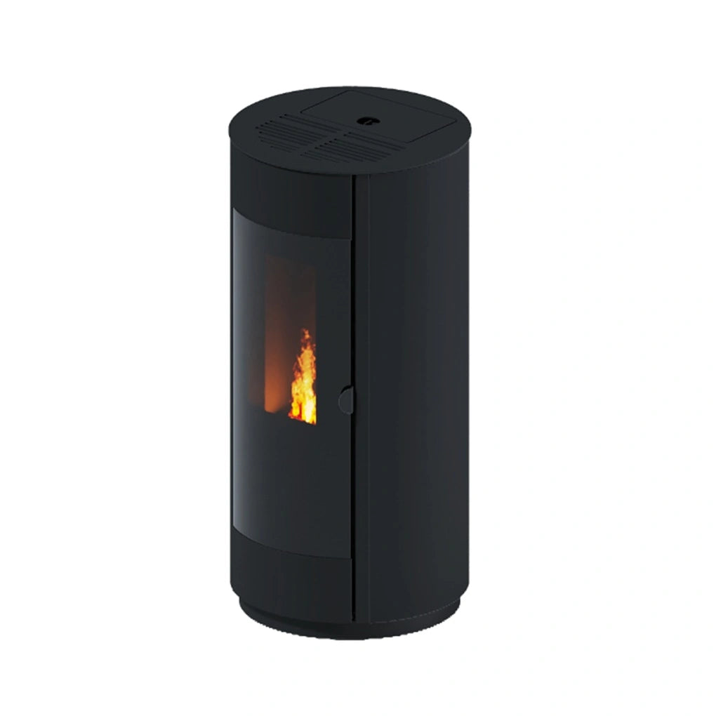SOBA PELETI 3.8-11.1 KW TONDA NEGRU - CONVECTIE NATURALA