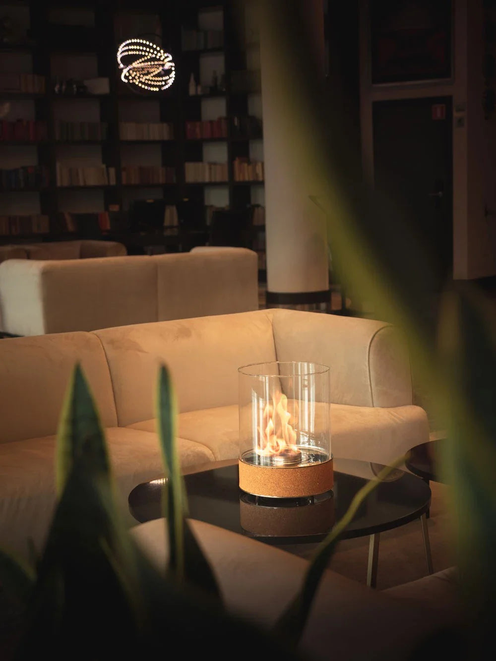 Șemineu de Masă cu Flăcări Dansante - Bioetanol, 8 Ore de Ardere