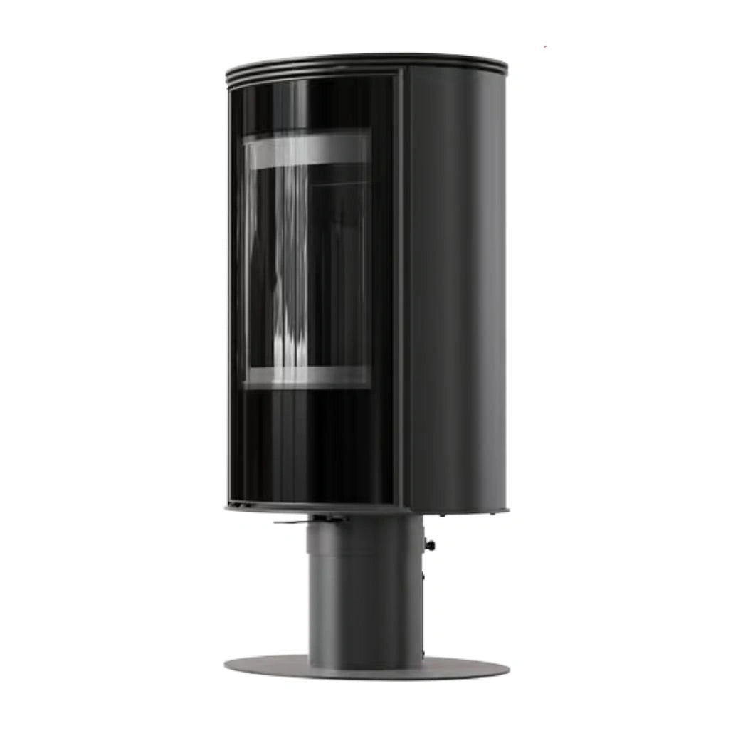 Soba rotativa otel Erik N 5.5 kW - Samota neagra - 360*