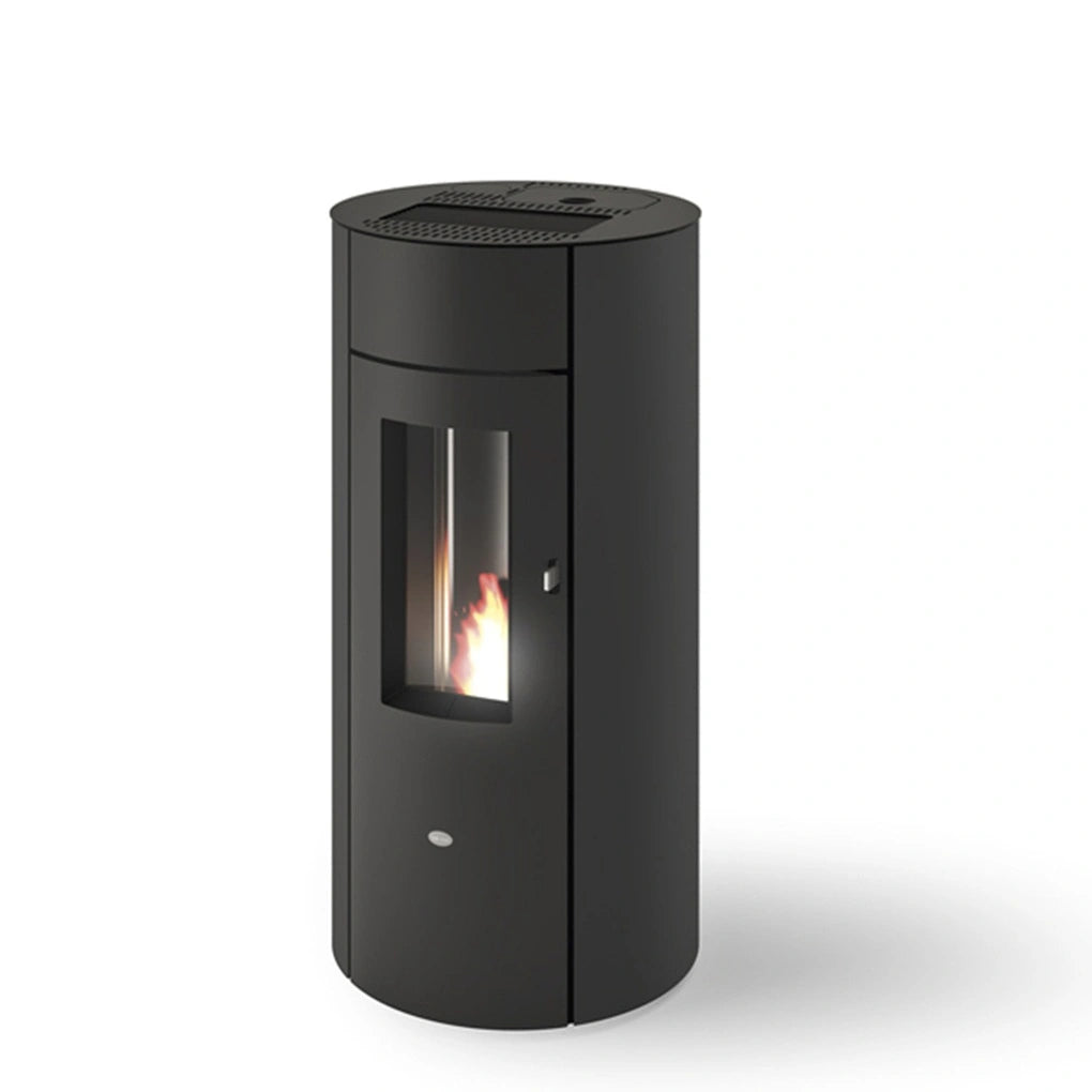 SOBA PELETI 3.1-10 KW TRINITY NEGRU - CONVECTIE NATURALA