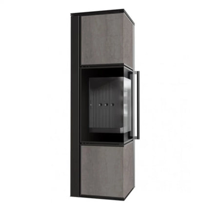 Soba Tora M 8-11kW SAVOIA GRIGIA - Samota Neagra