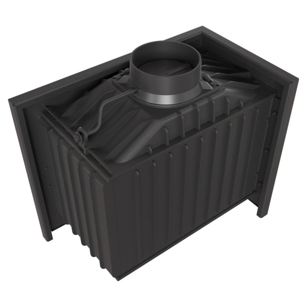 Focar fonta Bergen 8-11kW - 81% - Sticla Stanga