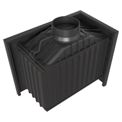 Focar fonta Bergen 8-11kW - 81% - Sticla Stanga