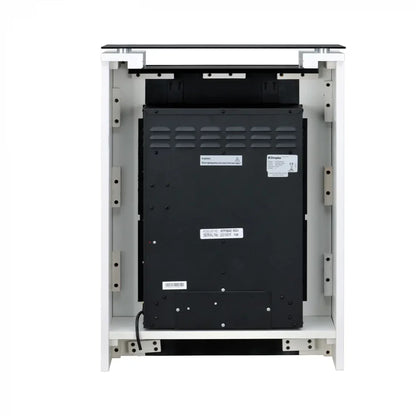 Șemineu Electric Dimplex Gisella - Alb, Design Modern cu Flacără Optiflame Autentică