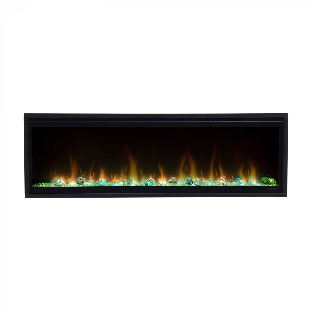 Șemineu Electric XL Ignite - 130 cm Lățime, Control Termostatic și Culori Multiple ale Flăcării