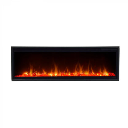 Șemineu Electric XL Ignite - 130 cm Lățime, Control Termostatic și Culori Multiple ale Flăcării