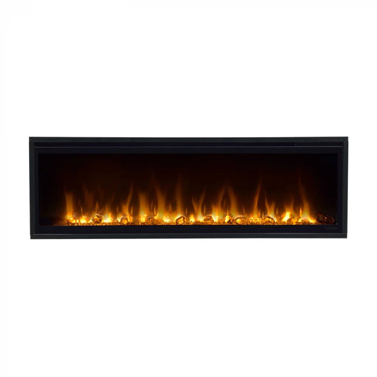 Șemineu Electric XL Ignite - 130 cm Lățime, Control Termostatic și Culori Multiple ale Flăcării