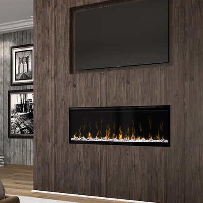 Șemineu Electric XL Ignite - 130 cm Lățime, Control Termostatic și Culori Multiple ale Flăcării