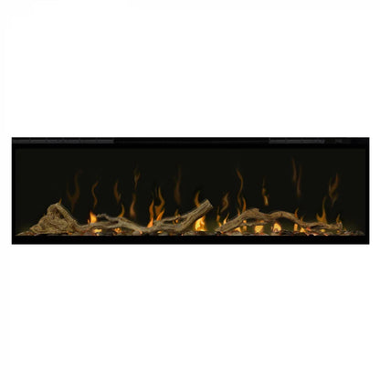 Șemineu Electric XL Ignite - 130 cm Lățime, Control Termostatic și Culori Multiple ale Flăcării