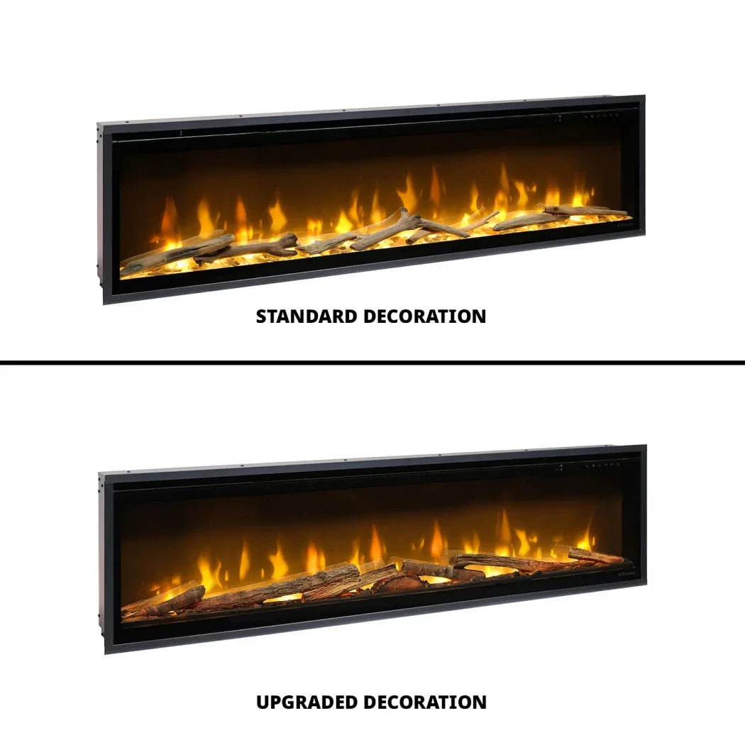 Șemineu Electric Modern Dimplex Ignite Evolve 60 - 153.2 cm Lățime, Flacără Ultra-Realistă, Control prin Aplicație