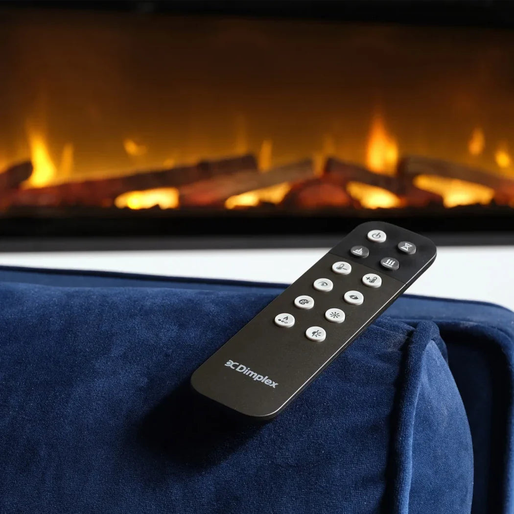Șemineu Electric Modern Dimplex Ignite Evolve 60 - 153.2 cm Lățime, Flacără Ultra-Realistă, Control prin Aplicație