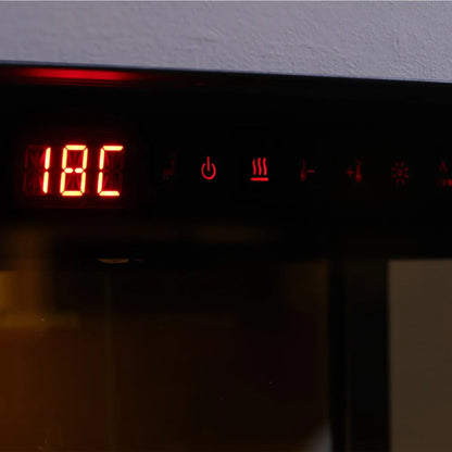 Șemineu Electric Modern Dimplex Ignite Evolve 60 - 153.2 cm Lățime, Flacără Ultra-Realistă, Control prin Aplicație