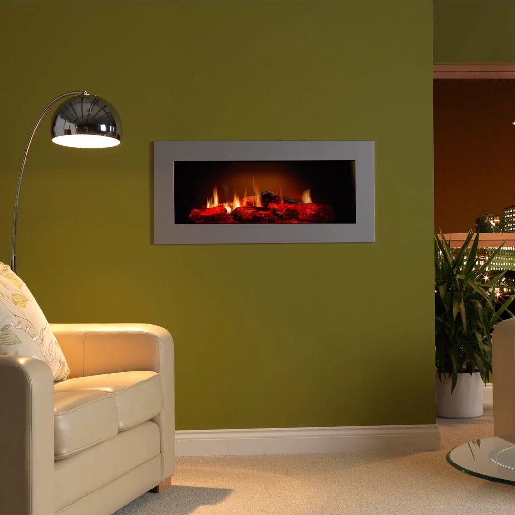 Șemineu Electric Opti-V Single - Unilateral, Integrat, Fără Căldură, Tehnologie 3D Flacără